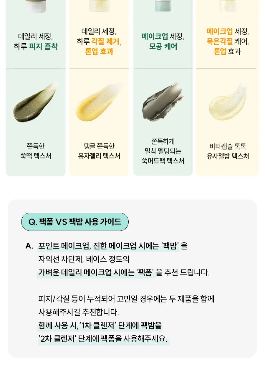 [쫀득팩폼] 한율 피지흡착 쑥떡팩폼 120ml 드롭드롭드롭 기획 (+15ml+카드지갑 키링) 상세페이지 57